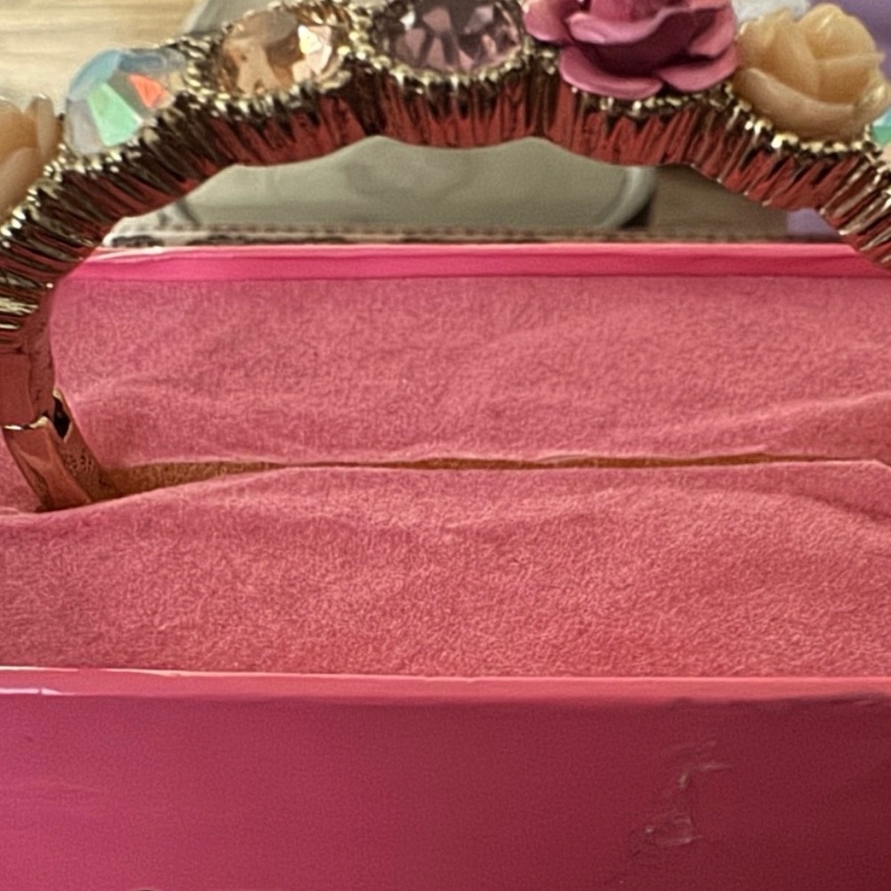Pink Embellished Betsy Johnson Bracelet
